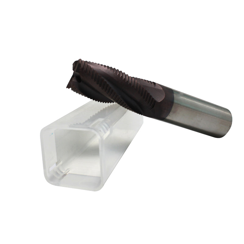 Standard Tooth M42 8% Cobalt Tialn Roughing End Mill 3/4" * 3/4" * 1-5/8" * 3*3/4"