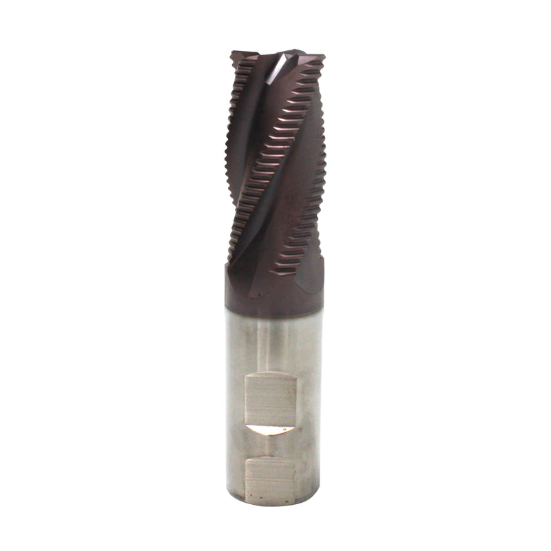 Standard Tooth M42 8% Cobalt Tialn Roughing End Mill 1" * 1" * 2" * 4-1/2"
