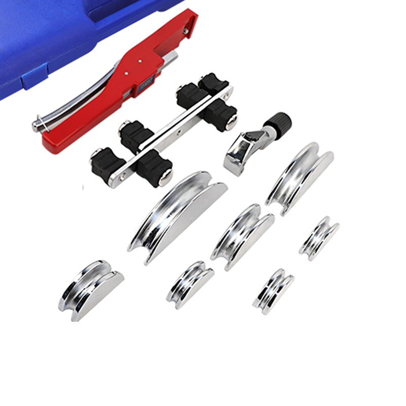 Copper Aluminum Tube Bender Kit, Bender Hand Tool 1/4 to 7/8 IN