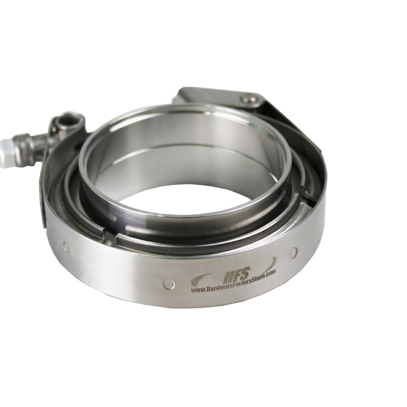 3" Stainless Steel 304 Quick Release V-Band Turbo Downpipe Exhaust Clamp
