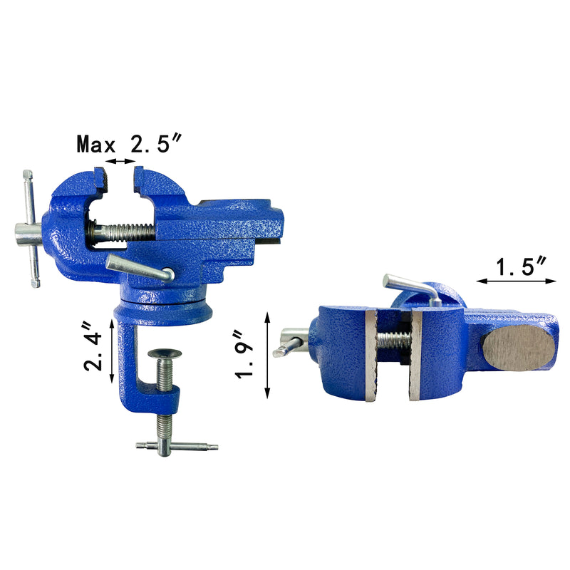 Home Vise Clamp-On Vise  2.5"
