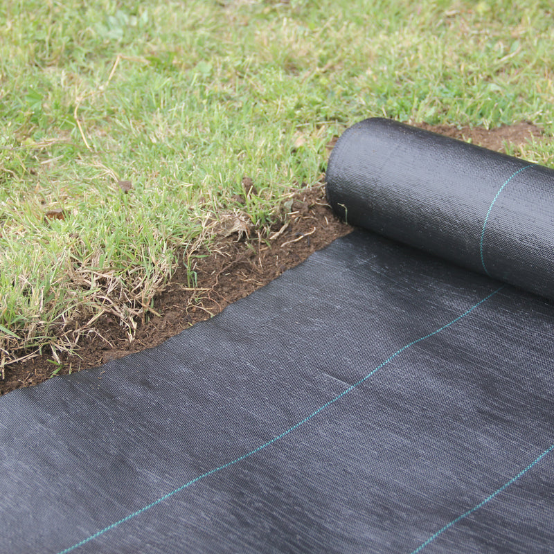 HYDROPONIC DEPOT Weed Barrier Fabric Black 4.4OZ