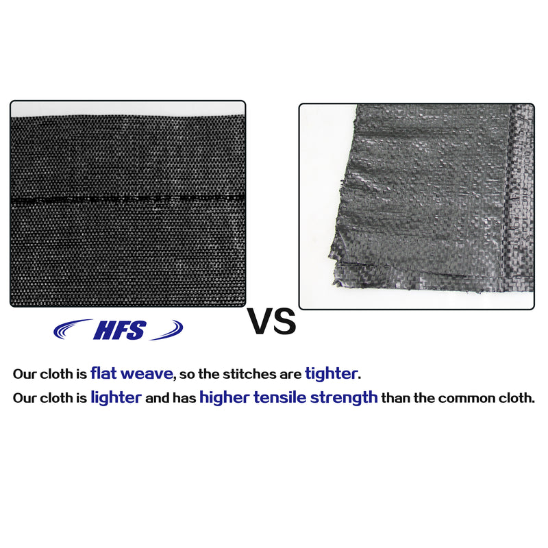HYDROPONIC DEPOT Weed Barrier Fabric Black 4.4OZ