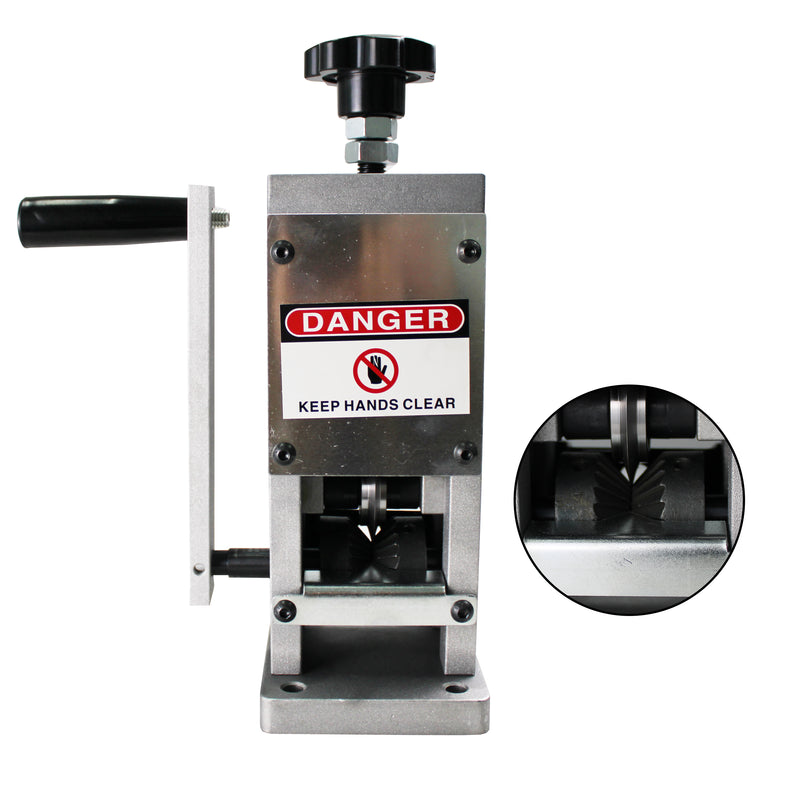 Wire Stripping Machine Hand Crank Automatic Drill Operated Aluminum Alloy Cable Wire Stripper Machine