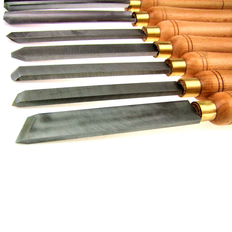 Wood Lathe Chisel Set, 8-Piece