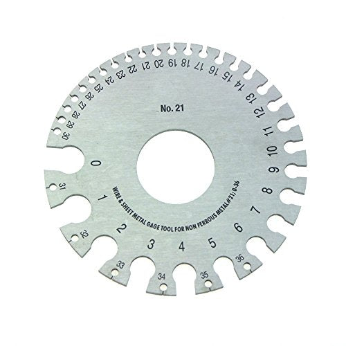 Sheet Metal, Plate Iron, Steel Gauge Gage Tool - 