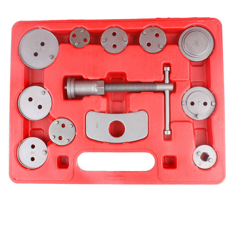 Disc Brake Pad And Caliper Wind Back Kit | 12-Piece Set