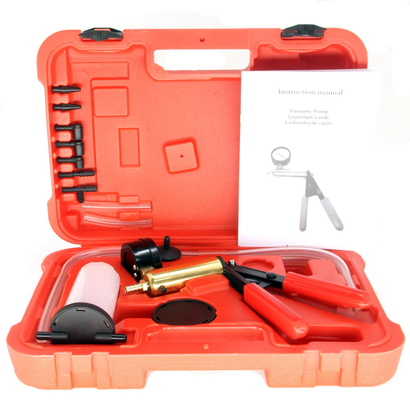 2 in 1 Brake Bleeder & Vacuum Pump Test Tuner Tool Kit
