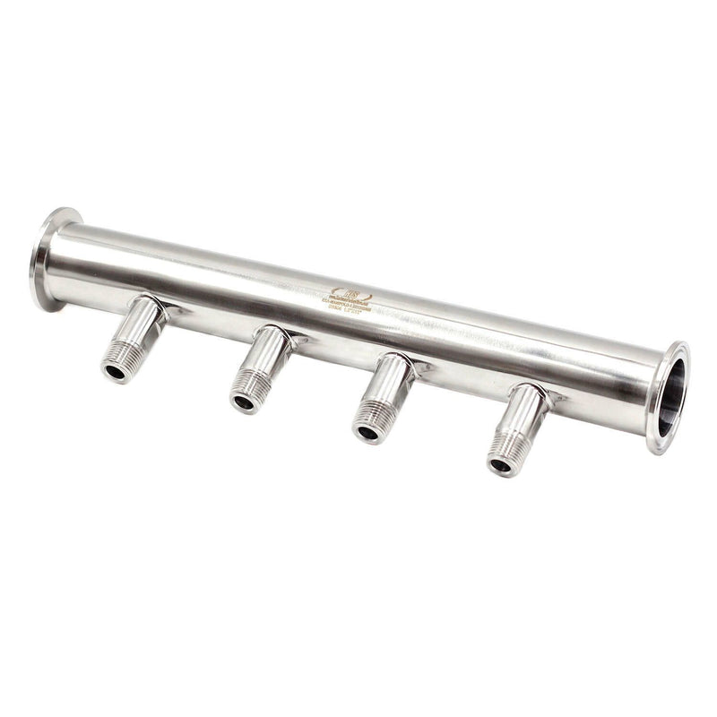 Hardware Factory Store Inc - Tri Clamp To NPT Manifold - 6 Ports - [variant_title]